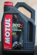  - MOTUL- 300V 4T 10W40 - 4L od  www.motolulu.cz